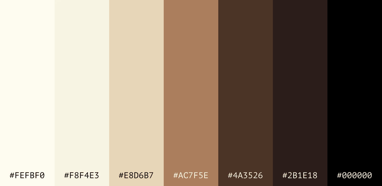 Colour palette