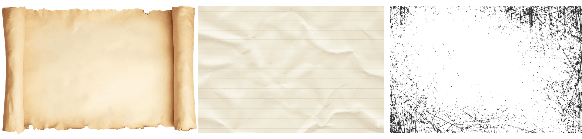 Footer background elements
