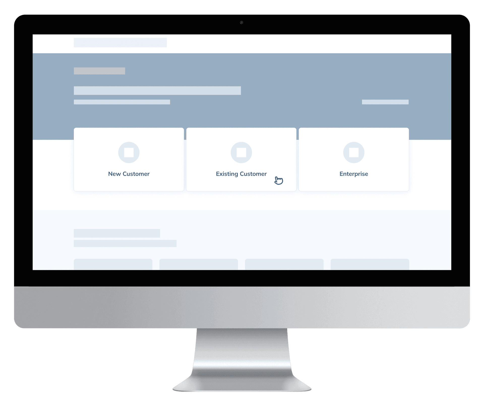 Low fidelity wireframe